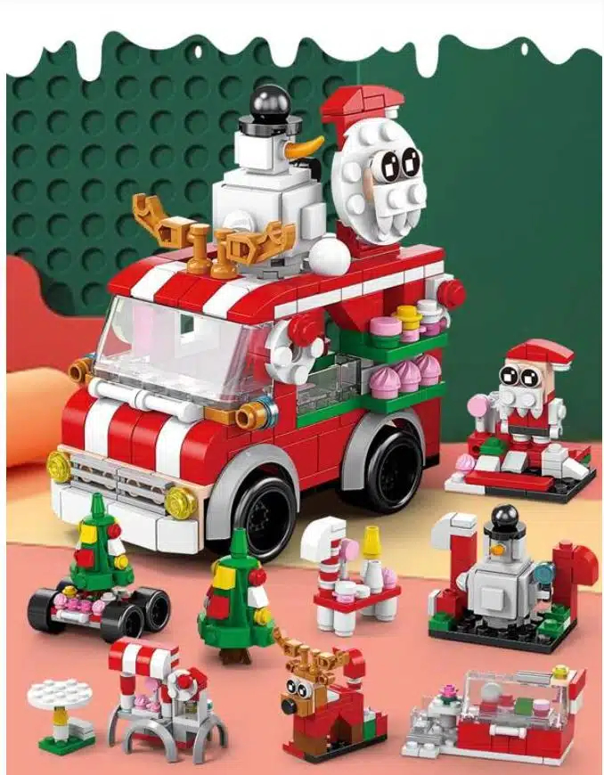 Χριστουγεννιάτικο Παιχνίδι - Τουβλάκια DIY Αυτοκινητάκι 6 σε 1 για παιδιά – 273 τμχ Χριστουγεννιάτικο Παιχνίδι - Τουβλάκια DIY Αυτοκινητάκι 6 σε 1 για παιδιά – 273 τμχ