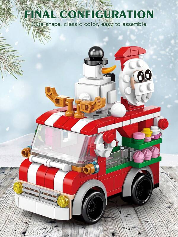 Χριστουγεννιάτικο Παιχνίδι - Τουβλάκια DIY Αυτοκινητάκι 6 σε 1 για παιδιά – 273 τμχ Χριστουγεννιάτικο Παιχνίδι - Τουβλάκια DIY Αυτοκινητάκι 6 σε 1 για παιδιά – 273 τμχ