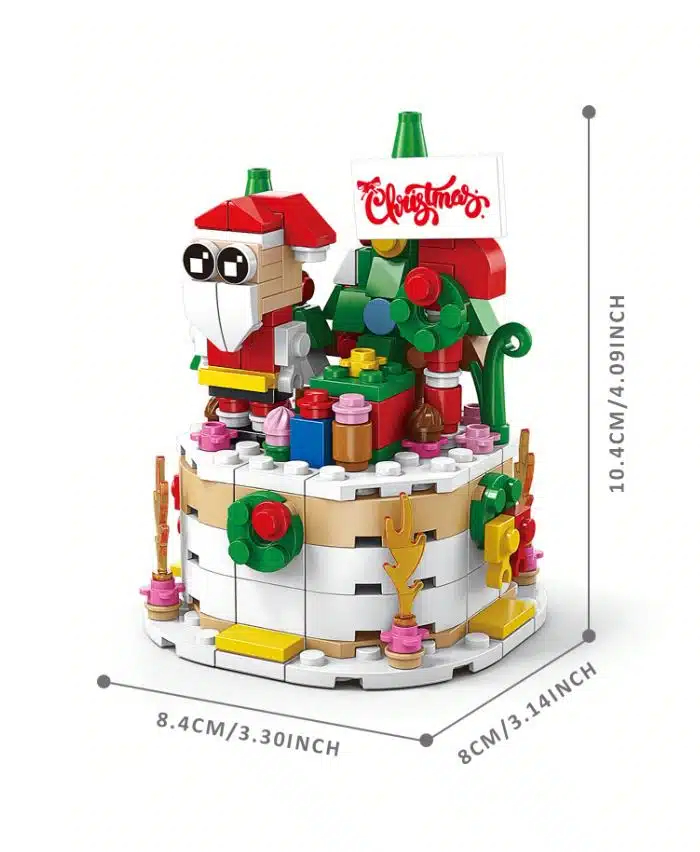 Χριστουγεννιάτικο Παιχνίδι - Τουβλάκια DIY Τούρτα 6 σε 1 για παιδιά – 288 τμχ Χριστουγεννιάτικο Παιχνίδι - Τουβλάκια DIY Τούρτα 6 σε 1 για παιδιά – 288 τμχ