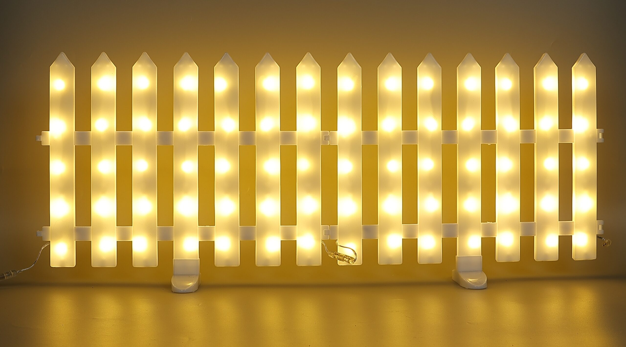Χριστουγεννιάτικος Διακοσμητικός Φράχτης με 280 LED Θερμού Λευκού Φωτισμού 39 x 28.5cm & Καλώδιο 3m, IP44 Χριστουγεννιάτικος Διακοσμητικός Φράχτης με 280 LED Θερμού Λευκού Φωτισμού 39 x 28.5cm & Καλώδιο 3m, IP44
