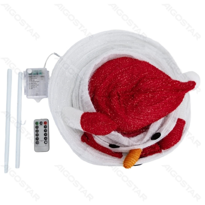 Χριστουγεννιάτικος Διακοσμητικός Χιονάνθρωπος 70cm με 50 LED Θερμού Λευκού Φωτισμού - AIGOSTAR Χριστουγεννιάτικος Διακοσμητικός Χιονάνθρωπος 70cm με 50 LED Θερμού Λευκού Φωτισμού - AIGOSTAR