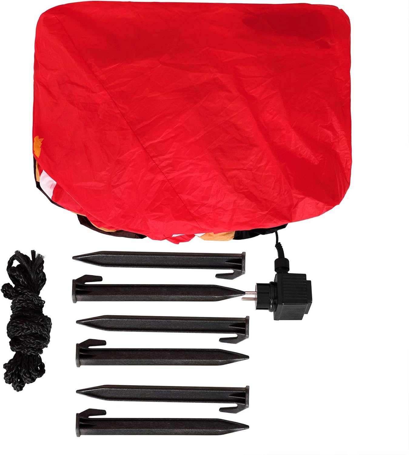 Χριστουγεννιάτικος Φουσκωτός Φωτιζόμενος Άγιος Βασίλης με Έλκηθρο και Ταράνδους 240 cm Χριστουγεννιάτικος Φουσκωτός Φωτιζόμενος Άγιος Βασίλης με Έλκηθρο και Ταράνδους 240 cm