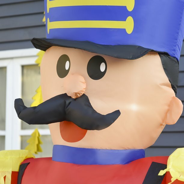 Χριστουγεννιάτικος Φουσκωτός Φωτιζόμενος Τυμπανιστής LED 240 cm Χριστουγεννιάτικος Φουσκωτός Φωτιζόμενος Τυμπανιστής LED 240 cm