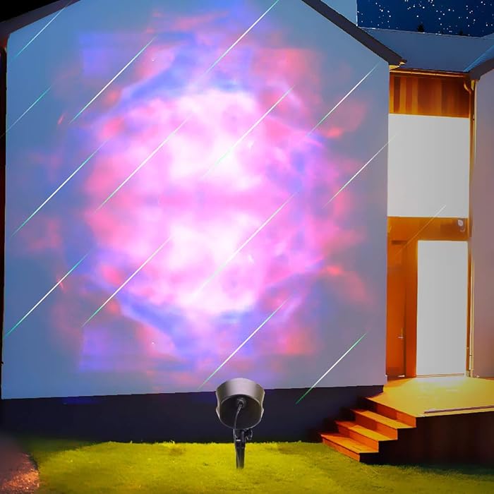 Χριστουγεννιάτικος Προβολέας Βροχής Μετεωριτών και Γαλαξιών RGBW Laser - Αδιάβροχος Προτζέκτορας με Τηλεχειριστήριο Χριστουγεννιάτικος Προβολέας Βροχής Μετεωριτών και Γαλαξιών RGBW Laser - Αδιάβροχος Προτζέκτορας με Τηλεχειριστήριο