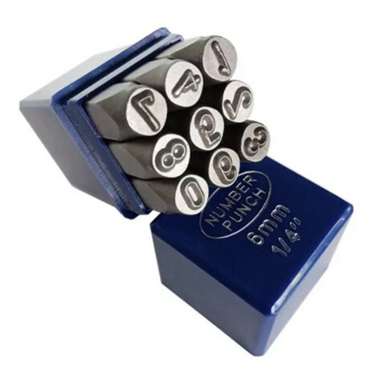 Χτυπητοί Αριθμοί Πόντες 6mm 1/4 Χτυπητοί Αριθμοί Πόντες 6mm 1/4