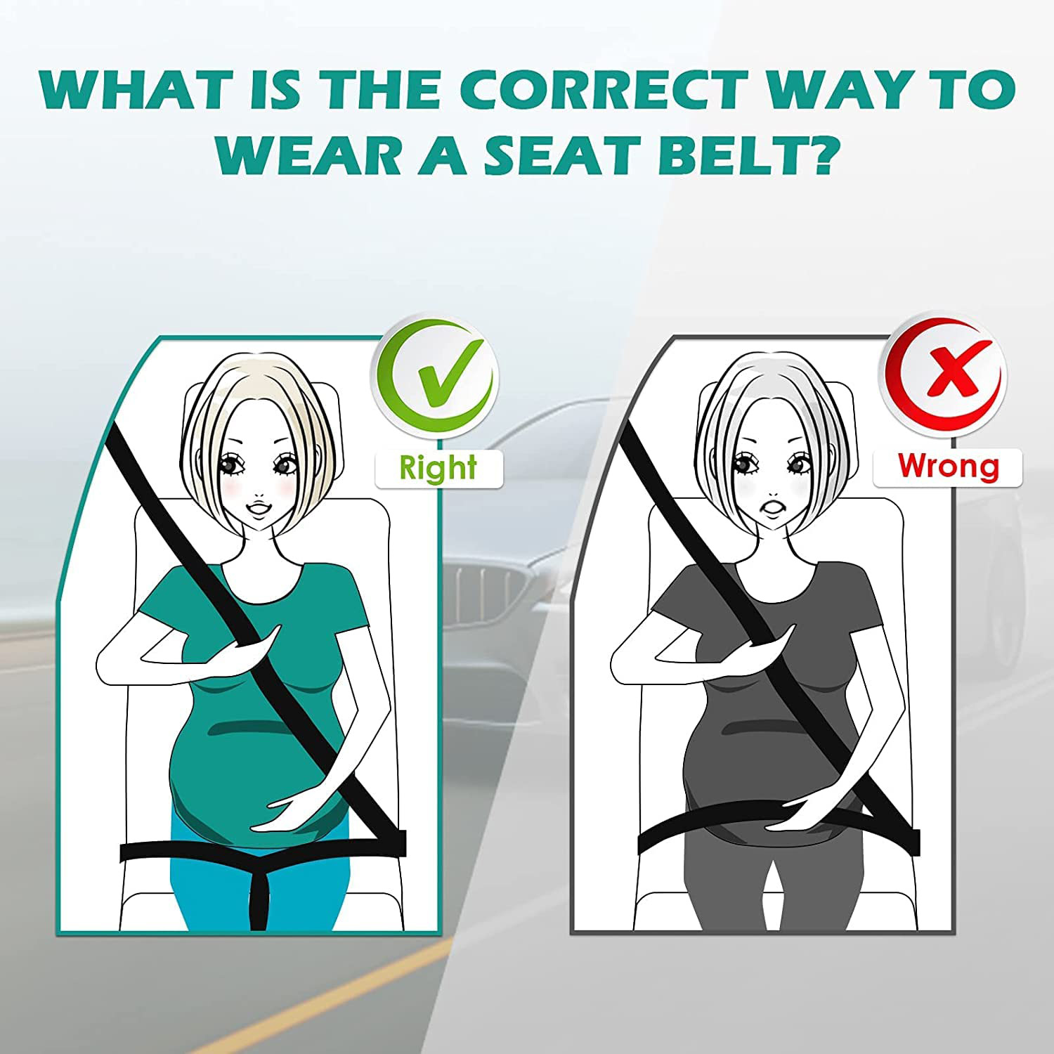 Ζώνη Ασφαλείας Αυτοκινήτου για Εγκύους Ζώνη Ασφαλείας Αυτοκινήτου για Εγκύους